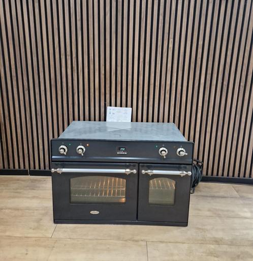Luxe antraciet Boretti dubbele inbouw oven (Gratis bezorgen), Witgoed en Apparatuur, Ovens, Zo goed als nieuw, Inbouw, Oven met grill