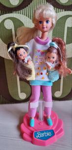 Barbie Baby sitter Skipper met 2 baby's, Ophalen of Verzenden, Gebruikt, Pop
