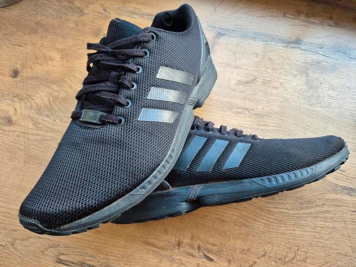 Nette Adidas Torsion ZX FLUX 46 2/3 46,5 semi-klassieker, Kleding | Heren, Schoenen, Gedragen, Sneakers of Gympen, Zwart, Ophalen of Verzenden