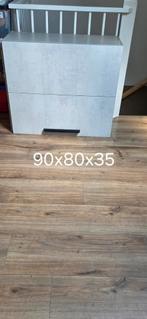 Bovenkast  voor keuken(gratis), Huis en Inrichting, Gebruikt, Zwart, Ophalen of Verzenden, Minder dan 100 cm