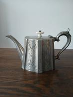 Mooie oude theepot Sheffield Engeland, Ophalen of Verzenden