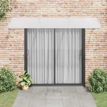 Deurluifel 300x75 cm polycarbonaat grijs beschikbaar voor biedingen