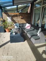 Loungeset met Happy Cocooning alles compleet., Tuin en Terras, Ophalen, 5 zitplaatsen, Zo goed als nieuw, Loungeset