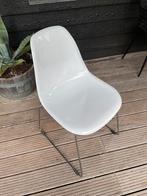 Eethoekstoelen van kunststof, als nieuw, Ophalen, Kunststof, Twee, Wit