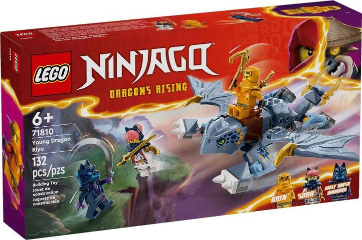 Lego Ninjago set 71810  Young Dragon Riyu, Kinderen en Baby's, Speelgoed | Duplo en Lego, Nieuw, Lego, Complete set, Ophalen of Verzenden