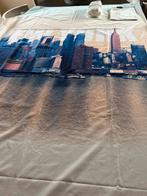 1 persoons Dekbedovertrek + Nieuw Hoeslaken Jersey, Gebruikt, Dekbedovertrek, Ophalen of Verzenden, Overige kleuren