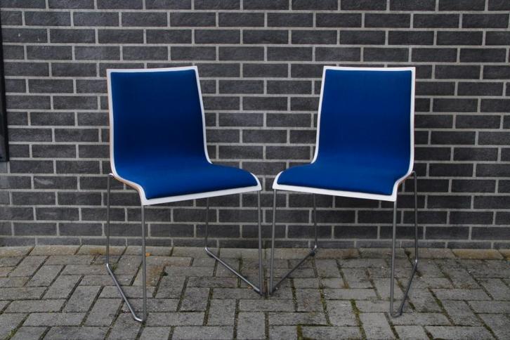 Van der Sluis Raja Design stoel bureaustoel stoel, Huis en Inrichting, Stoelen, Zo goed als nieuw, Vijf, Zes of meer stoelen, Kunststof