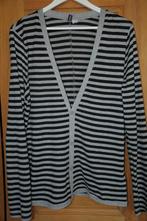 Gestreept vest van H&M, maat M, ZGAN!, Kleding | Heren, Maat 48/50 (M), Ophalen of Verzenden, Zo goed als nieuw, Grijs