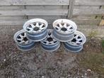 4 Stuks originele Nissan Patrol 15" stalen velgen, Auto-onderdelen, Banden en Velgen, Ophalen, Gebruikt, 15 inch, Velg(en)
