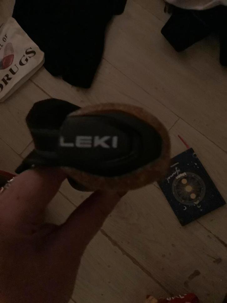 Leki Nordic Walking Wandelstokken, Sport en Fitness, Bergsport en Wandelen, Zo goed als nieuw, Wandelstok, Ophalen of Verzenden