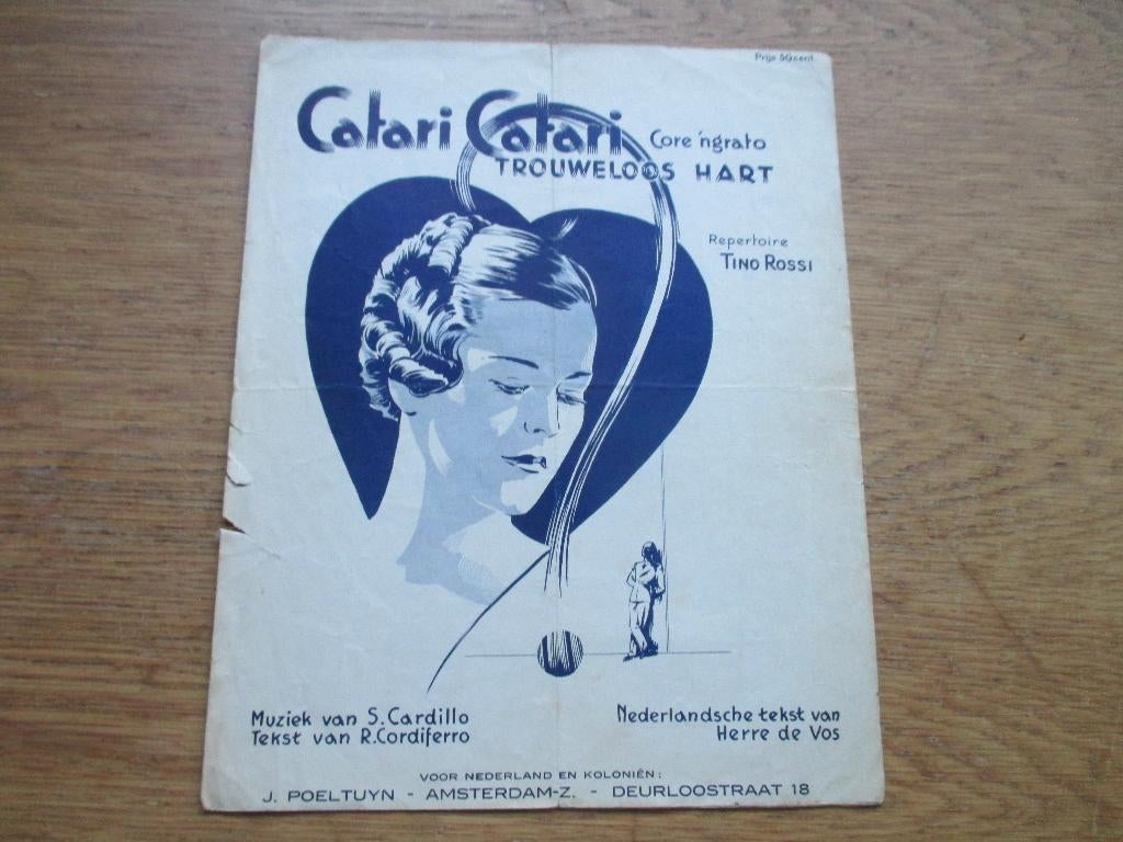 CATARI CATARI CORE 'NGRATO // TROUWELOOS HART, Ophalen of Verzenden, Artiest of Componist, Populair, Zang