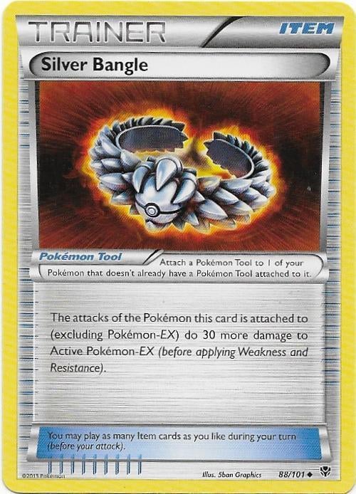 Plasma Blast,  Silver Bangle [uncommon] 88/101, Verzenden, Nieuw, Losse kaart