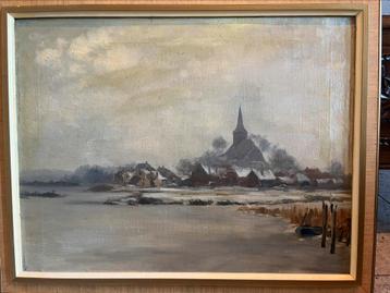 Winterlandschap beschikbaar voor biedingen