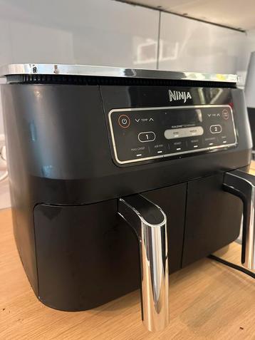 Ninja airfryer dual zone, 9,5 liter, met accessoires beschikbaar voor biedingen