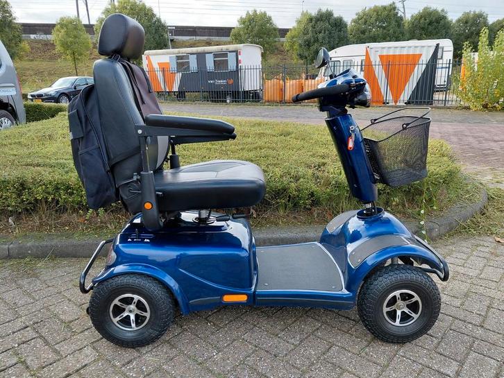scootmobiel Galaxy Excel 4 - wiel met tas en stokhouder, Diversen, Brommobielen en Scootmobielen, Gebruikt, Excel, 26 t/m 35 km