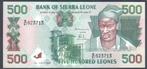 Sierra Leone 500 Leones 1998, Verzenden, Overige landen, Los biljet