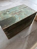 Oude Houten Kist, Ophalen, Gebruikt, 50 tot 100 cm, Minder dan 50 cm