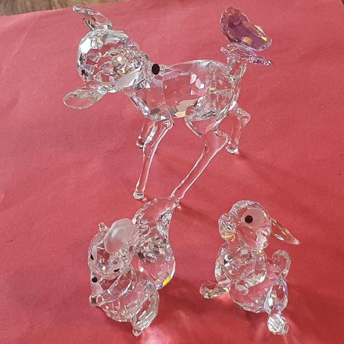 Swarovski Bambi, stampertje en stinkertje, Verzamelen, Swarovski, Zo goed als nieuw, Ophalen