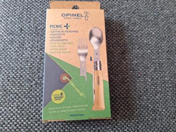 Opinel Picnic + kampeerbestek in etui  beschikbaar voor biedingen