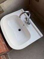 Geberit wastafel met kraan, Minder dan 100 cm, Wasbak of Wastafel, 25 tot 50 cm, 50 tot 100 cm