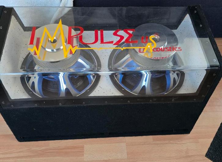 impulse us acoustic 2x15 inch subwoofer, Auto diversen, Autospeakers, Ophalen