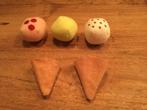 Stoffen ijsjes/schepijs/bolletjes/hoorntje, zgan, Ophalen of Verzenden, Zo goed als nieuw, Overige materialen, Speelkeuken-accessoire