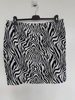 Rokje zebra maat 48/2XL stretch, Kleding | Dames, Rokken, Zo goed als nieuw, Verzenden