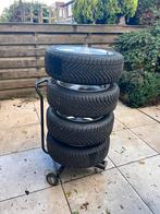 Winterbanden Michelin 195/55 R16 Ford Fiesta, Ophalen, Gebruikt, 16 inch, Banden en Velgen