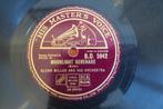 Glenn Miller Moonlight serenade 78 toeren grammofoonplaat, Ophalen of Verzenden, Gebruikt, 10 inch