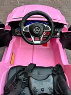 Roze Mercedes Accu Auto voor Kinderen, Kinderen en Baby's, Speelgoed | Buiten | Accuvoertuigen, Ophalen, Gebruikt
