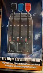 Pro Flight Throttle Quadrant, Computers en Software, Joysticks, Ophalen, Zo goed als nieuw