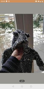 Fleece overall /pak panter met oortjes nette staat mt 62 H&M, Kinderen en Baby's, Babykleding | Maat 62, Gebruikt, Jongetje of Meisje