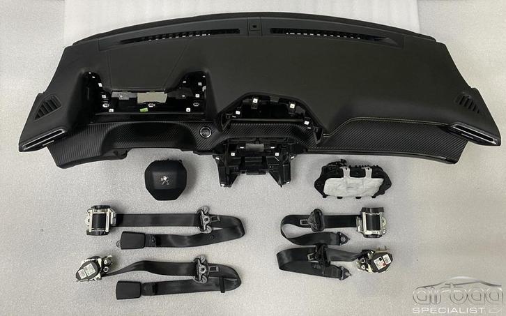 Airbag set dashboard gordels  Peugeot 208 2008  GT model 202, Auto-onderdelen, Dashboard en Schakelaars, Gebruikt, Ophalen of Verzenden