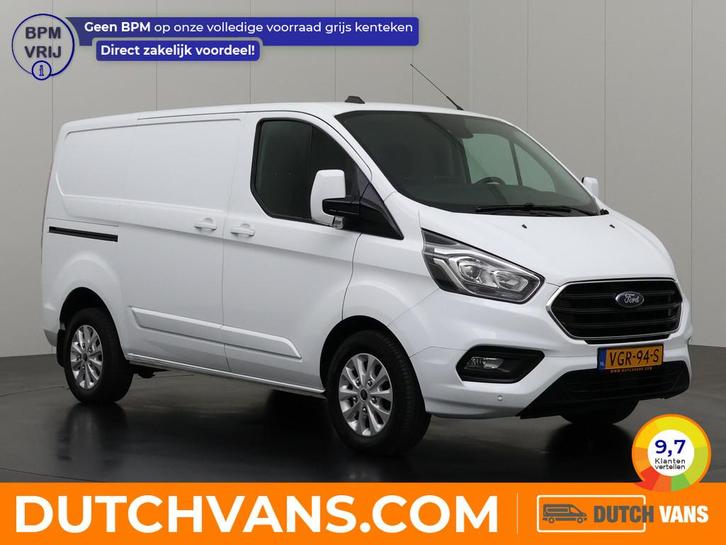 Ford Transit Custom 2.0TDCI 130PK Limited | 2xSchuifdeur | M, Auto's, Bestelauto's, Te koop, ABS, Achteruitrijcamera, Airconditioning