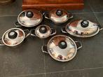 Complete originele AMC pannen inductie evt per stuk te koop, Huis en Inrichting, Keuken | Potten en Pannen, Pannenset, Ophalen of Verzenden