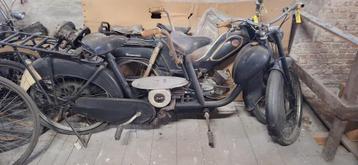 Tandem old timer jaren 50/60 met JLO motor Eysink beschikbaar voor biedingen