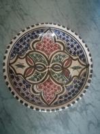 Tunesische Schaal - Handbeschilderd, Antiek en Kunst, Ophalen of Verzenden
