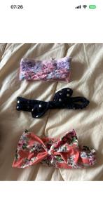 Haarband 4-7 jaar 3 stuks donkerblauw paars zalmroze, Kinderen en Baby's, Kindermode-accessoires, Ophalen of Verzenden, Zo goed als nieuw