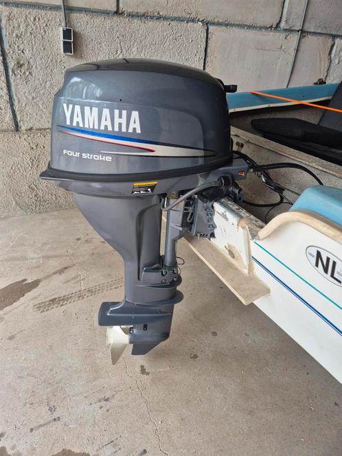 Yamaha 15 pk 4takt langstaart zeer netjes, Watersport en Boten, Buiten- en Binnenboordmotoren, Zo goed als nieuw, Benzine, 10 tot 30 pk