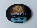 Grimbergen Blanche bier, taplens, nieuw,, Nieuw, Overige merken, Reclamebord, Plaat of Schild, Ophalen of Verzenden