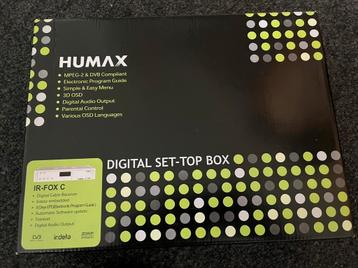 HUMAX IR-FOX C – Digitale DVB-C ontvanger (nieuw in doos) beschikbaar voor biedingen