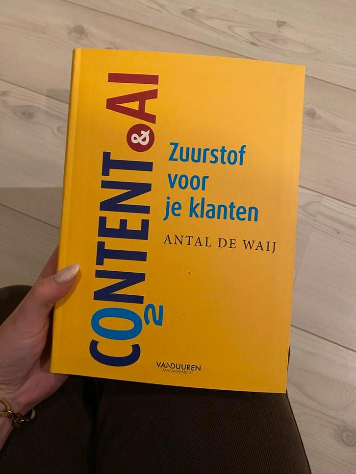 Content & AI - Antal de Waij - Nieuw!, Boeken, Economie, Management en Marketing, Nieuw, Economie en Marketing, Verzenden