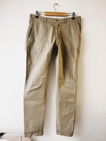 Gentiluomo beige broek pantalon regular fit, maat 48 beschikbaar voor biedingen