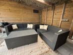 Wicker Loungeset - Beschadigd, Tuin en Terras, Ophalen, Gebruikt, 6 zitplaatsen, Loungeset