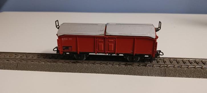 Märklin 4619: Schuifdakwagon, Hobby en Vrije tijd, Modeltreinen | H0, Gebruikt, Wagon, Wisselstroom, Märklin, Ophalen of Verzenden