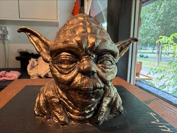Buste Yoda Star Wars bronskleurig. Door Emma Wildfang beschikbaar voor biedingen