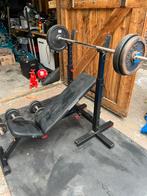 Bankdruk station, Sport en Fitness, Fitnessmaterialen, Ophalen, Zo goed als nieuw, Fitnessbank