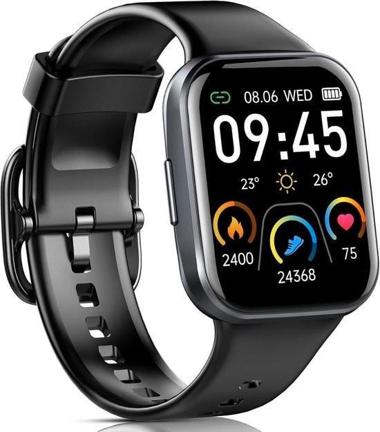 T900 Pro Max L Smartwatch - Nieuw!, Sieraden, Tassen en Uiterlijk, Smartwatches, Nieuw, Zwart, Afstand, Calorieverbanding, Hartslag
