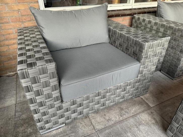 Hele mooie Tuinset + tafels te koop, Tuin en Terras, Tuinsets en Loungesets, Zo goed als nieuw, Wicker, Ophalen of Verzenden