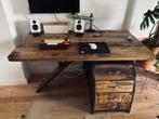 Scandinavisch/Industrieel bureau, Ophalen, Gebruikt, Bureau